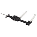 Tire Measuring Tool 60mm Black/Silver Clear Scale for Universal Use