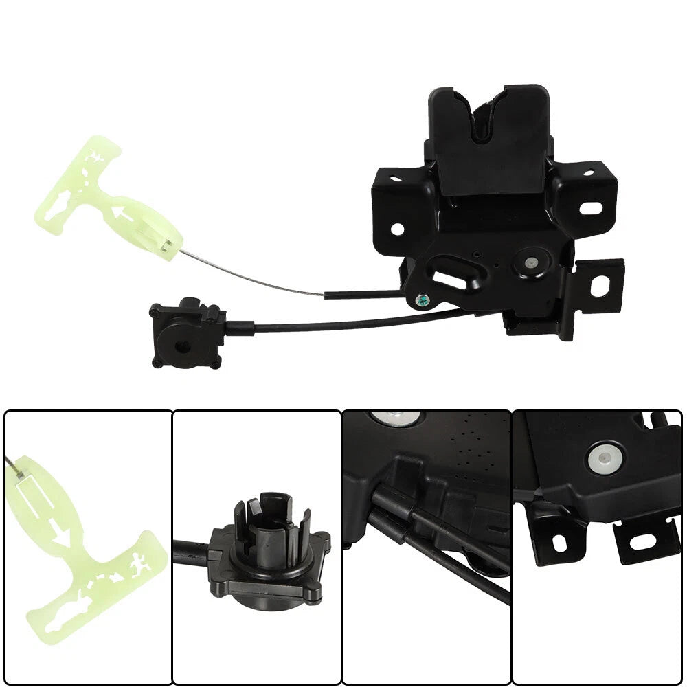 Tailgate Trunk Deck Lid Latch Lock with Cable for Ford Mustang (2005–2007)