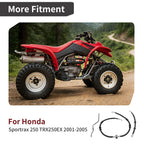 Front Brake Hose Line & Pipe Kit for Honda Sportrax 250 TRX250EX (2001–2005)