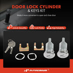 Door Lock Cylinder Set with 2 Keys for Buick Electra Riviera (1971–1990)