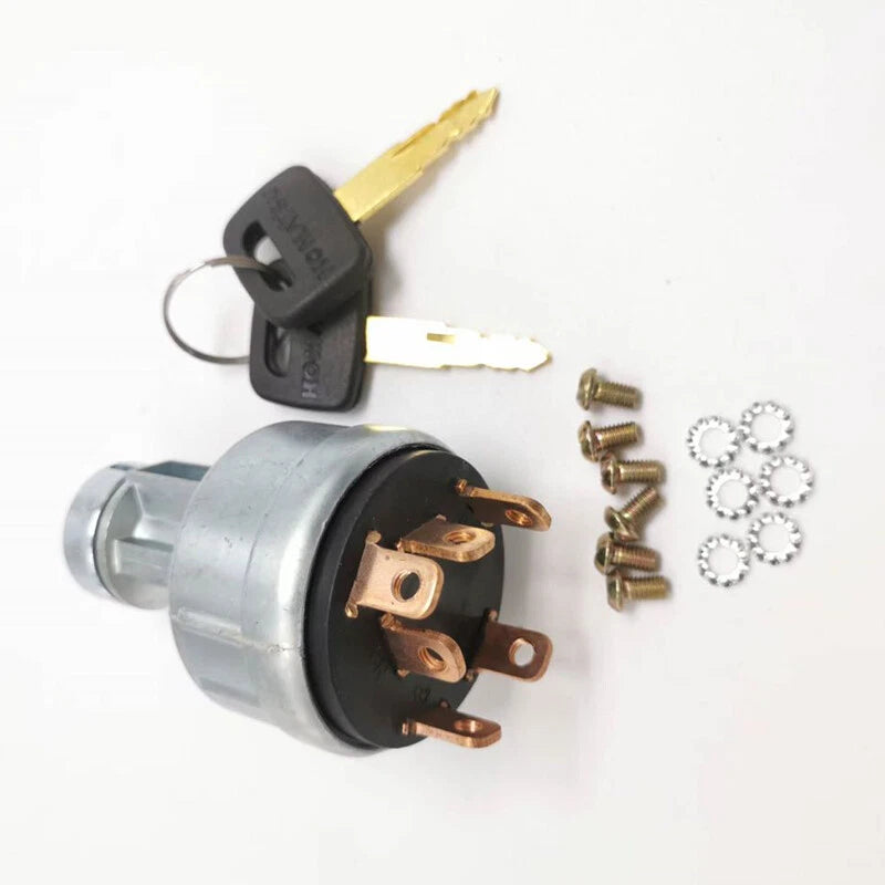 Key Ignition Switch for Komatsu PC100-6 PC120-6 PC200-7 (1990–2000)