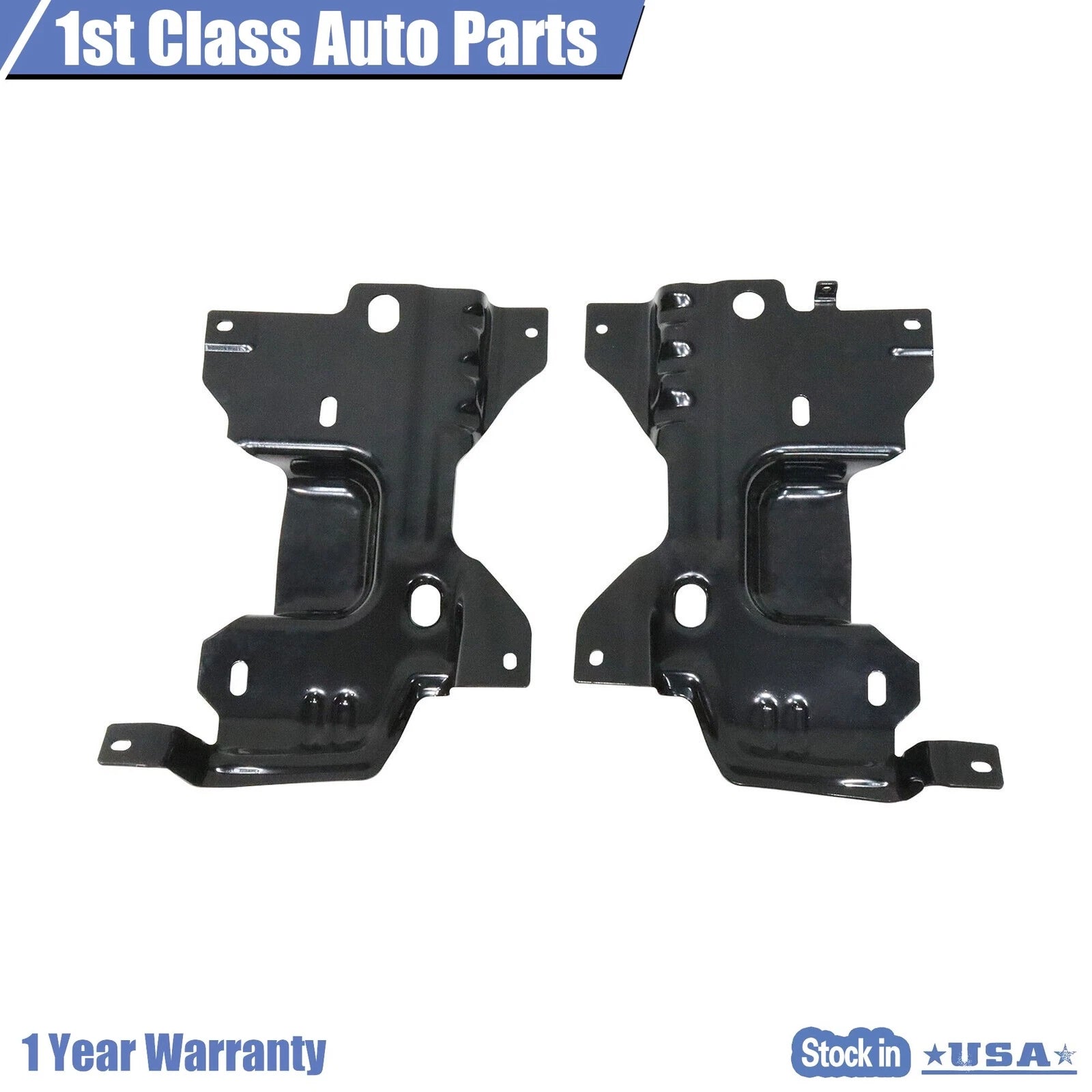 2X Front Bumper Bracket Set for Ford F-150 (2009-2014)