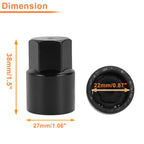 E Wheel Lock Lug Nut Key Socket Removal Tool for Toyota Lexus 