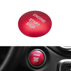 Red Alloy Engine Start/Stop Push Button Decor Cover for Mercedes-Benz GLA GLC (2015–2019)