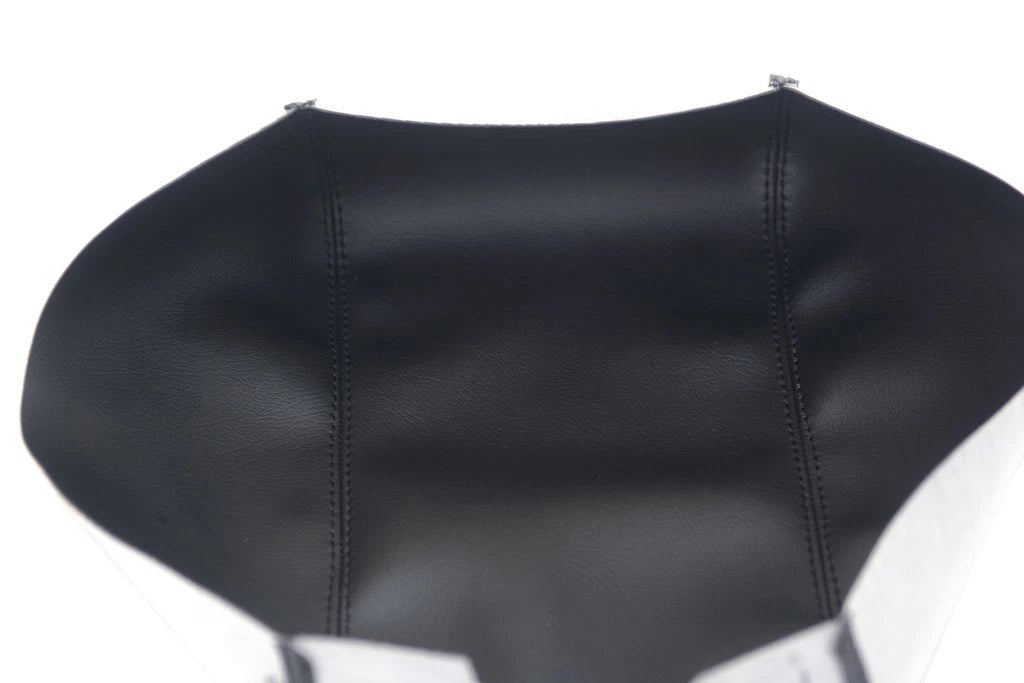 Center Console Armrest Cover for Infiniti G35 (2002–2007) Black Leather