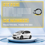 Pair Roof Molding Trim for Honda Fit (2009–2014)