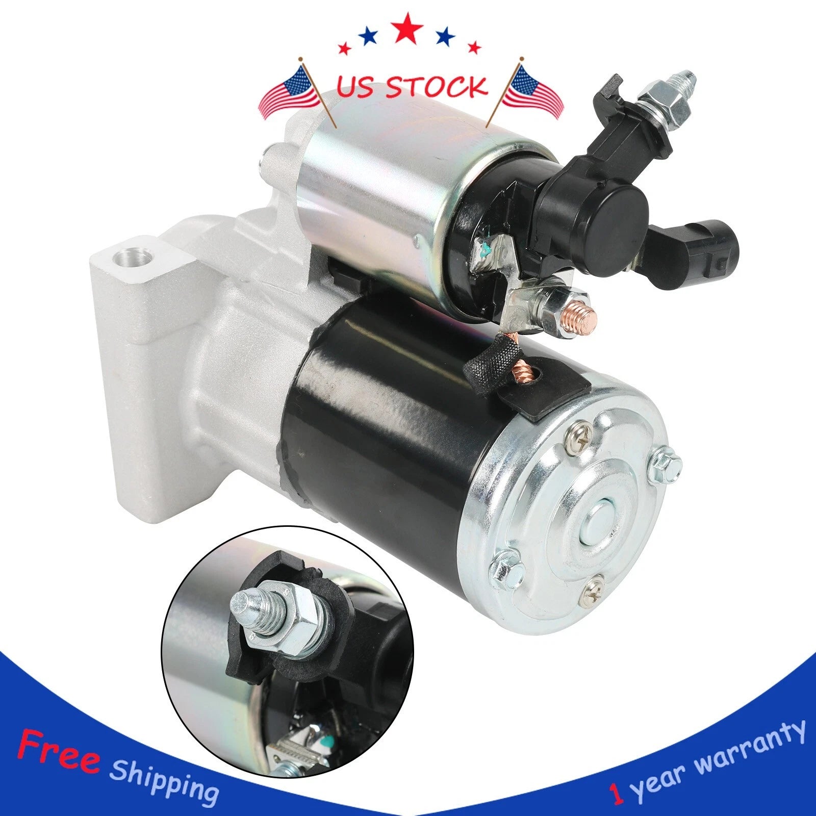 Starter for Chevrolet Silverado 1500 GMC Sierra 1500 (2014–2016)