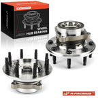 2X Front Wheel Hub & Bearing Assembly for Chevy Silverado 2500/3500 (2001–2019)