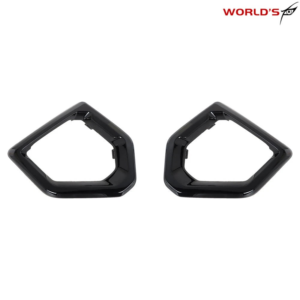 Set of 2 Front Fog Light Outer Bezel Covers for GMC Sierra Denali SLT