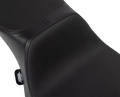 Predator 2-Up Seat for Harley Davidson Touring (Extended Reach, Smooth Vinyl)