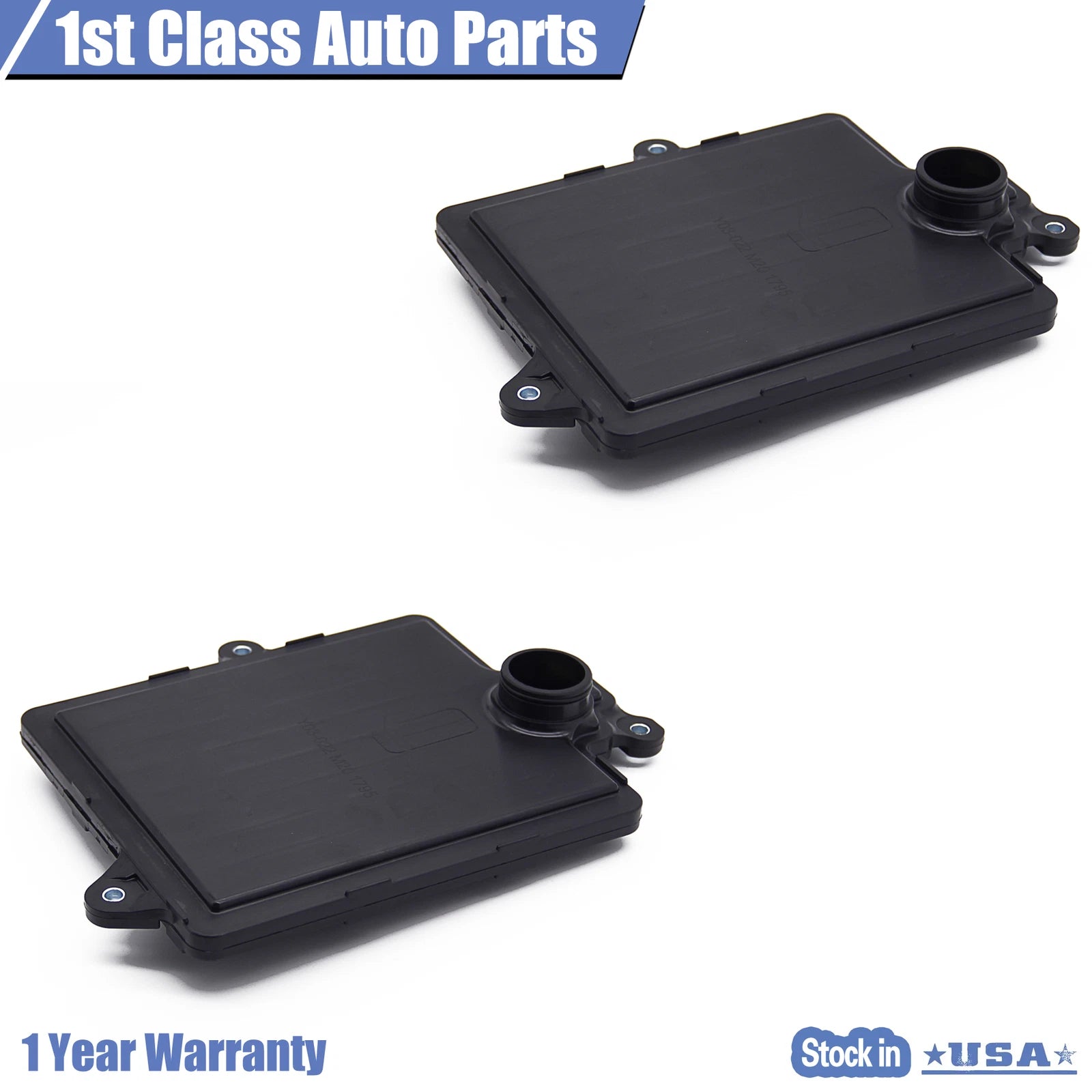 2X Transmission Oil Filter 68224232AA for Ram 3500-5500 (2013–2020)