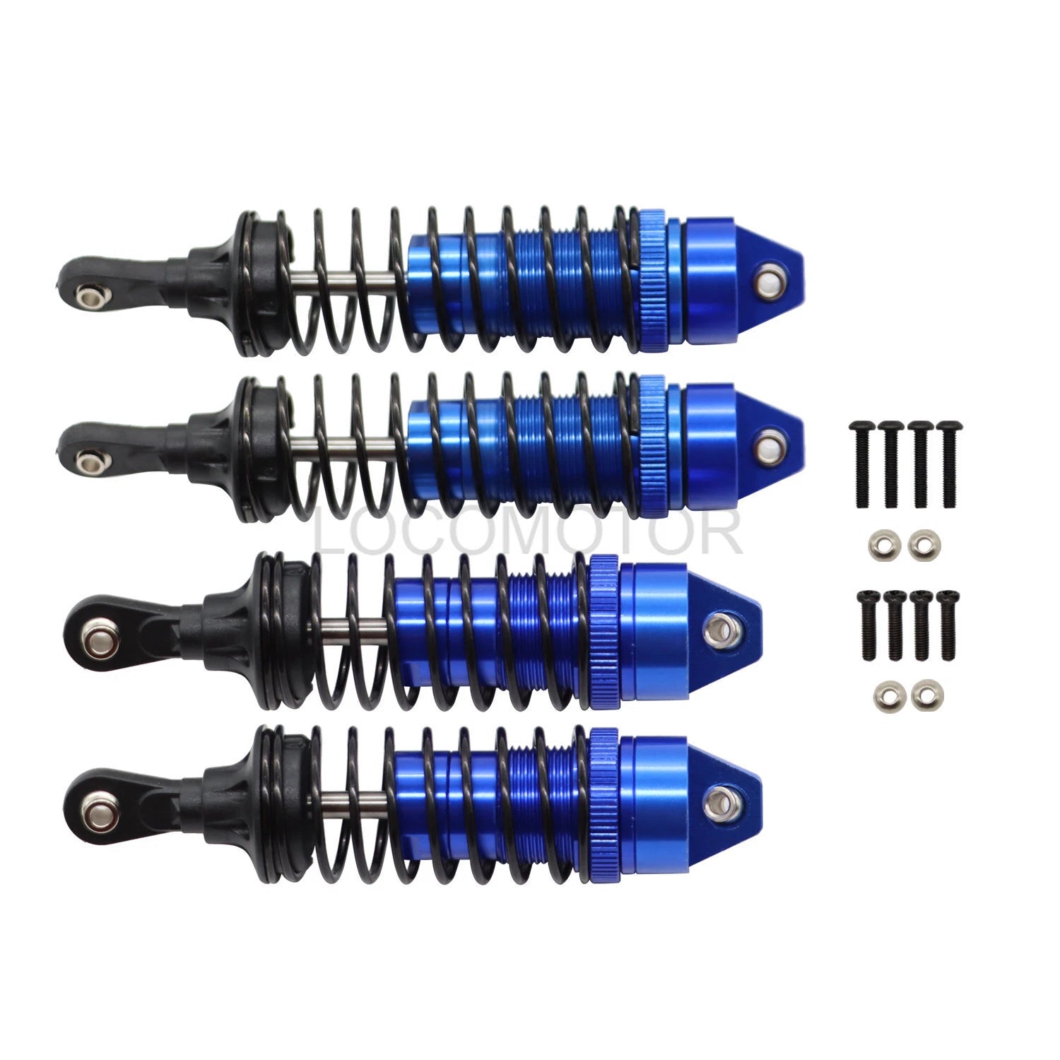 4X Front Rear Shocks for Traxxas Slash Rustler Stampede VXL 1/10 (2009–2023)