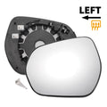 Left Side Heated Convex Mirror Glass for Ford Fiesta (2017–2023)