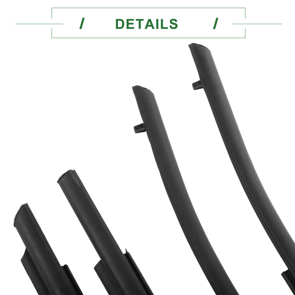 Set of 4 Weatherstrip Window Seal No. 7572006150/7574006130 for Toyota Camry (2012–2014)