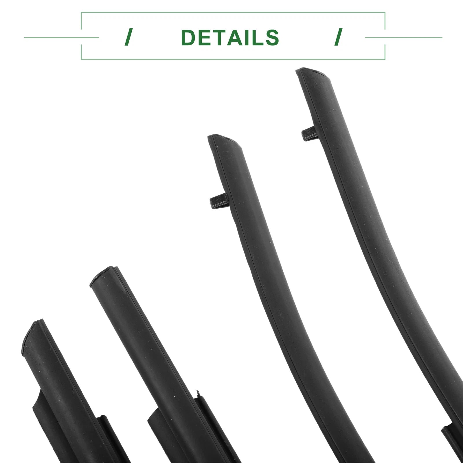 Set of 4 Weatherstrip Window Seal No. 7572006150/7574006130 for Toyota Camry (2012–2014)