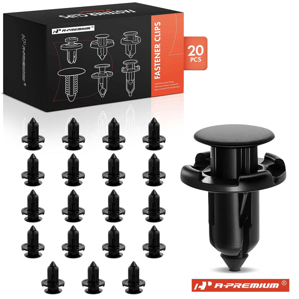 20x Nylon Fender & Bumper Retainer Clips for Honda CR-V (1997–2023)