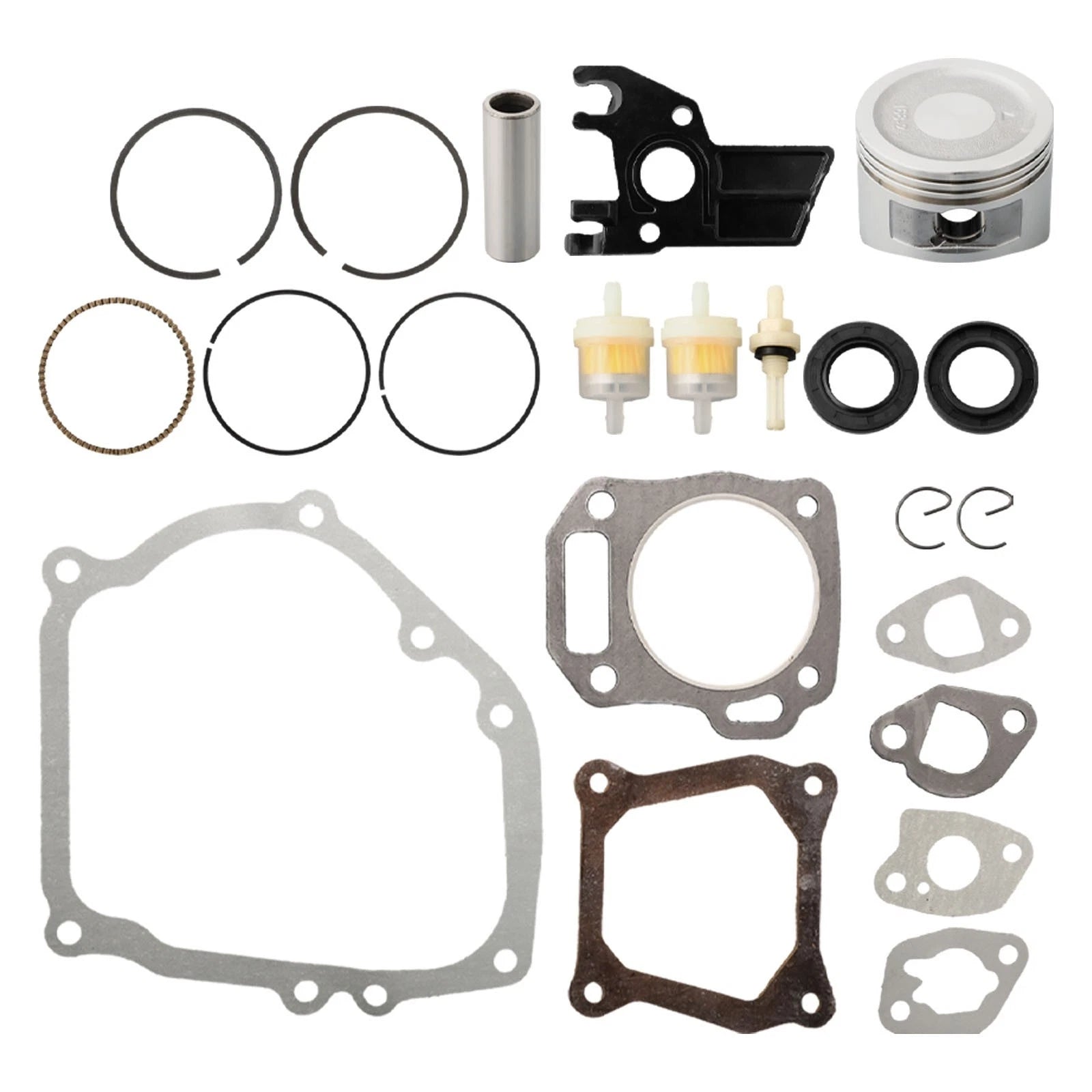 Piston Gaskets Oil Seal Fuel Filter for Honda (Engine Rebuild)