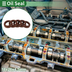 Set of 5 Oil Seal Rotary Shaft Seal FKM Rubber 18x26x4.5mm
