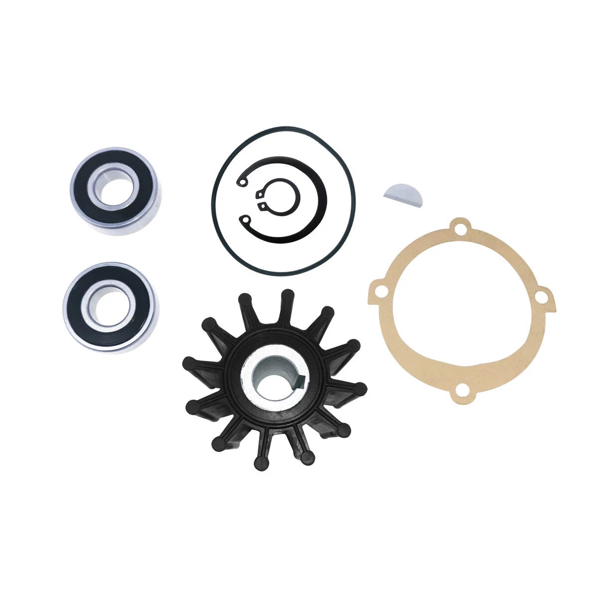 Impeller Major Repair Kit for Sherwood Pump (10615, P102, P105, P109, P110)