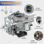 Carburetor for Suzuki Samurai 1986–1988 (1.3L Engine, US Model) Toy-250