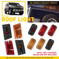 10x Amber Red Cab Marker Light Housing Cover for Hummer H2/SUT (2003–2009)