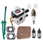 Carburetor Carb Kit for Stihl FS38 FS45 FS46 FS55 FS55R FC55 KM55 HL45 (N/A)