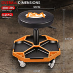 Adjustable Mechanics Roller Seat for Universal Use (15.74"-21.25")