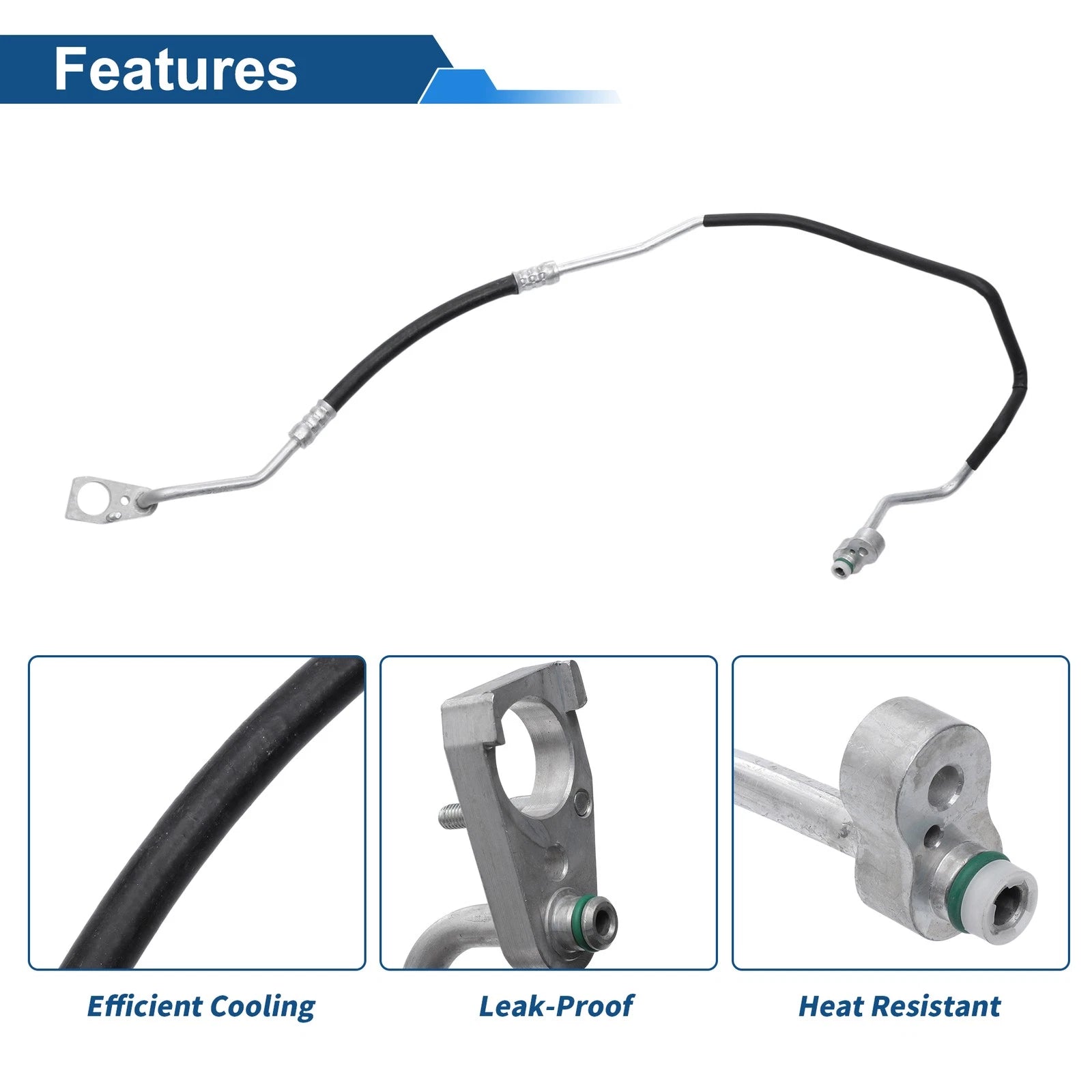 A/C Refrigerant Liquid Hose for Mercedes-Benz S-Class (2005–2013) No.2218301417