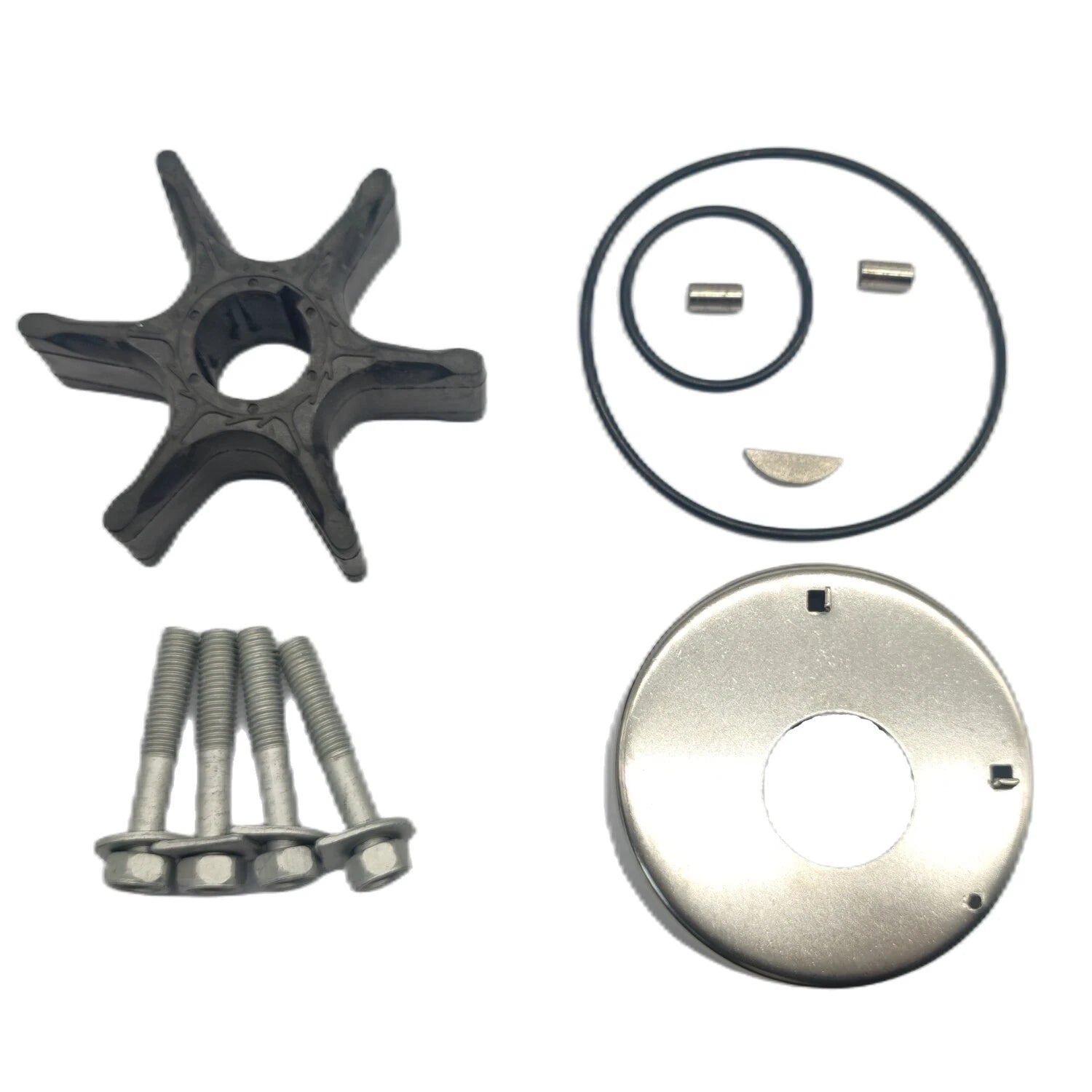 Water Pump Impeller Kit for Yamaha VZ 200 225 250 HP (2000–2006) 60X-W0078-00