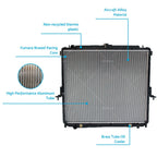 Radiator for Nissan Navara D40 R51 Turbo Diesel (2005–Present)