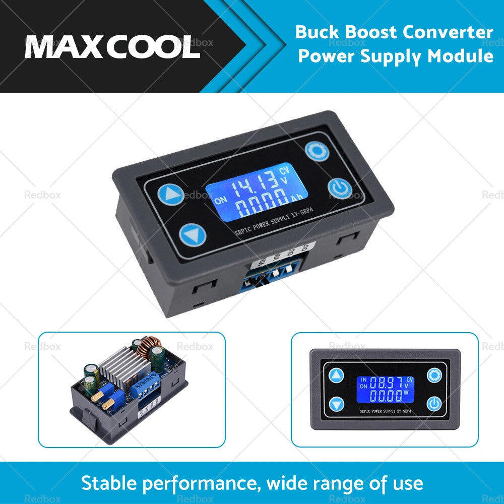 Buck Boost Converter DC 5-30V for Auto DC-DC Power Supply Module