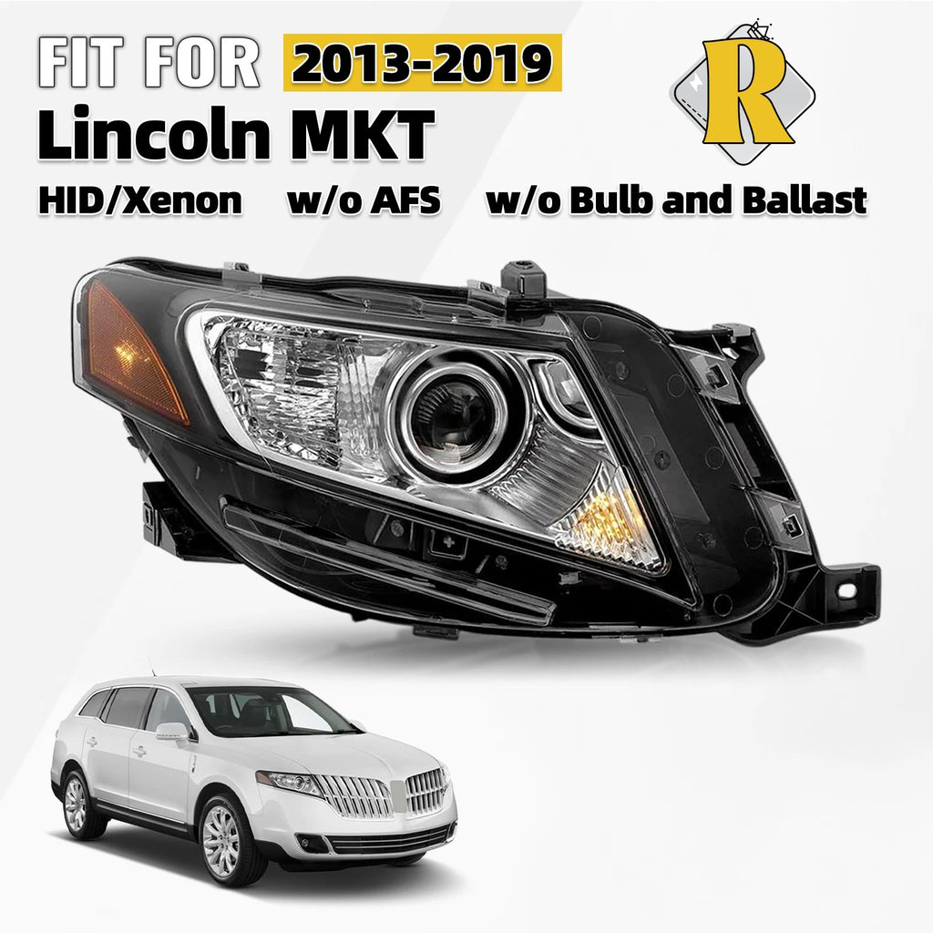 HID Headlight for Lincoln MKT (2013–2019) Right Passenger Side