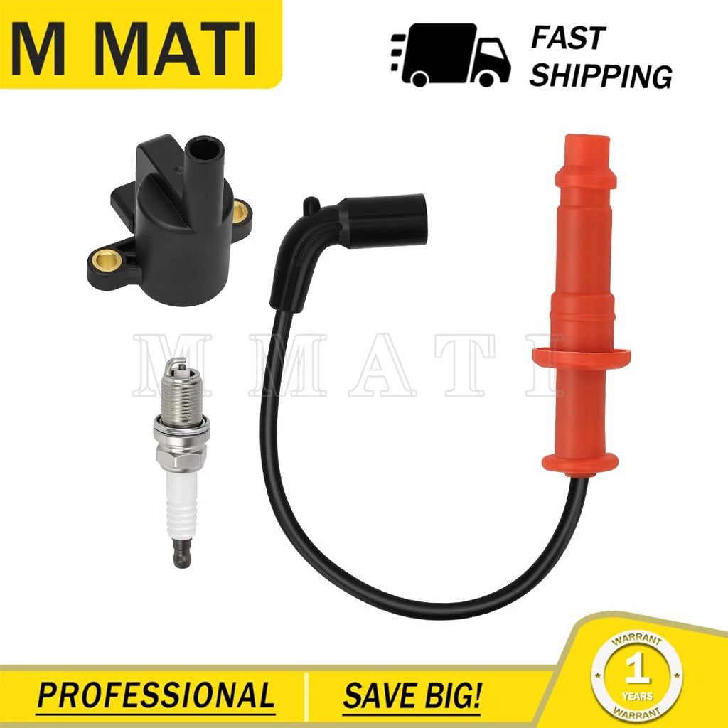 Ignition Coil with Wire Cap for Polaris Sportsman 550 XP X2 (2011–2014)