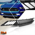 Vertical Slat Front Bumper Grille with L-Shape LED Bar for Chevy Silverado 1500 (2014–2015)