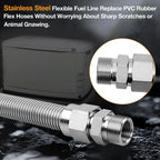 Gas Fuel Line Supply Flex Hose for Generac Generators