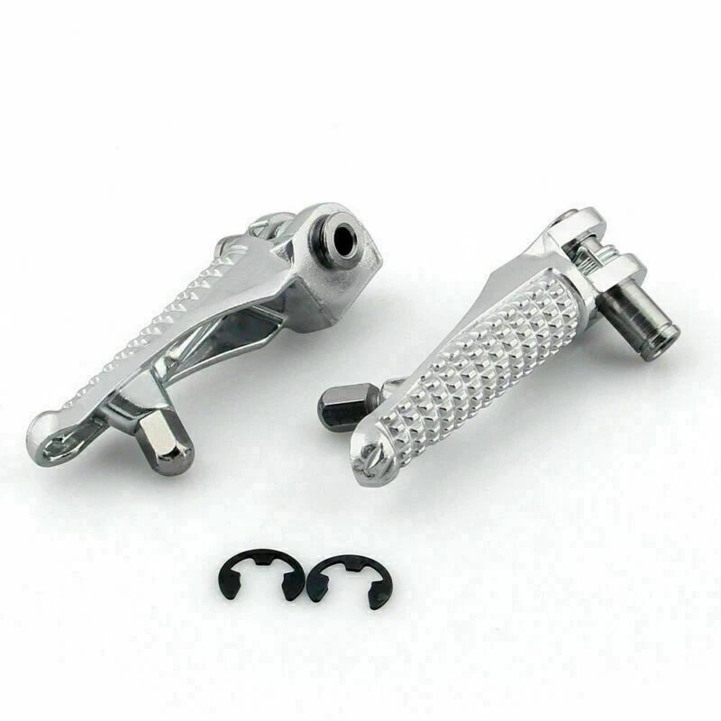 Set of 2 Front Bracket Footrests for Kawasaki ZX6R/ZX636 (2005–2008)