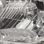 Pair Chrome Housing Amber Corner Headlight for Toyota Tundra (2014–2021)