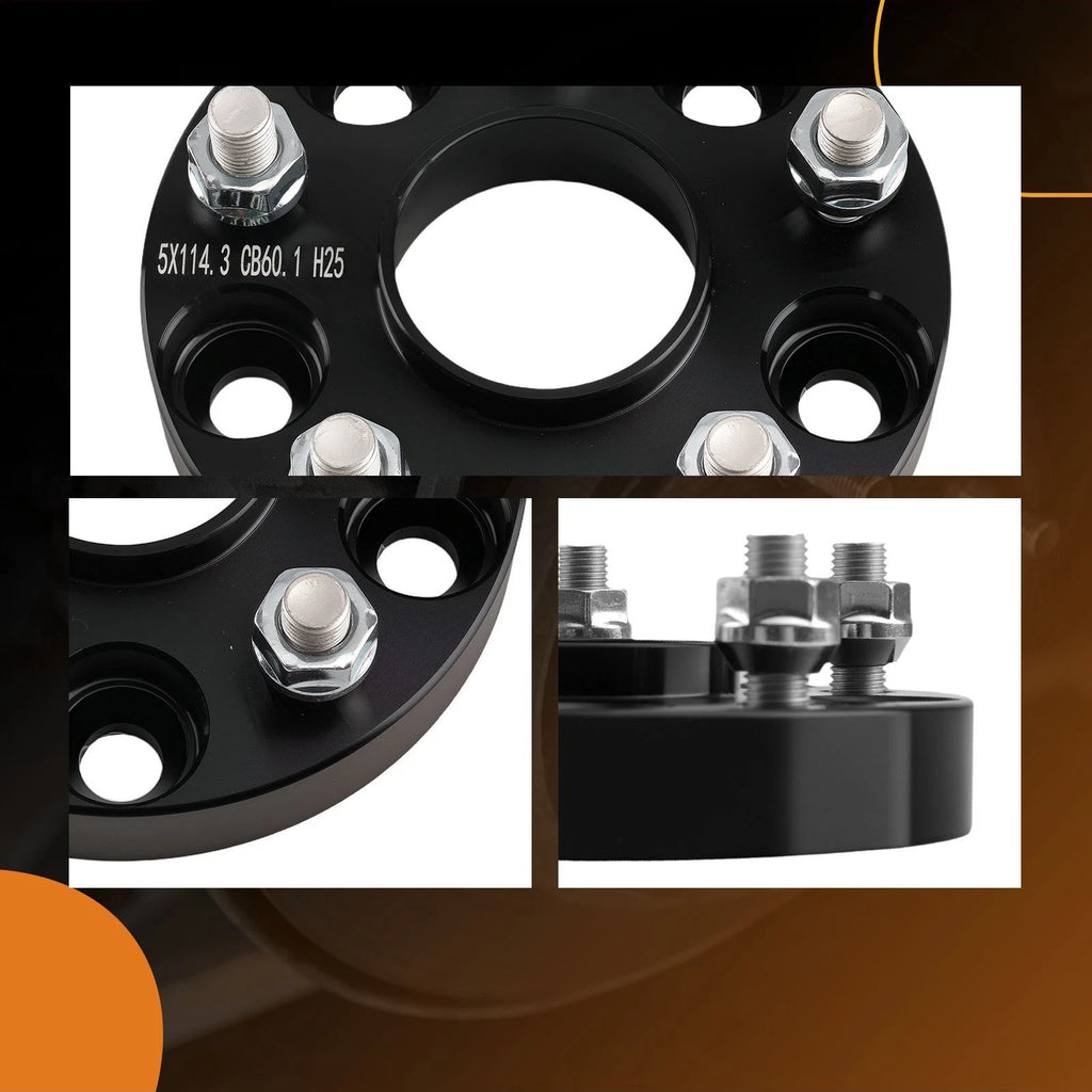 25mm Wheel Spacers for Toyota MR2 Supra (1986–1998) 5x114.3mm