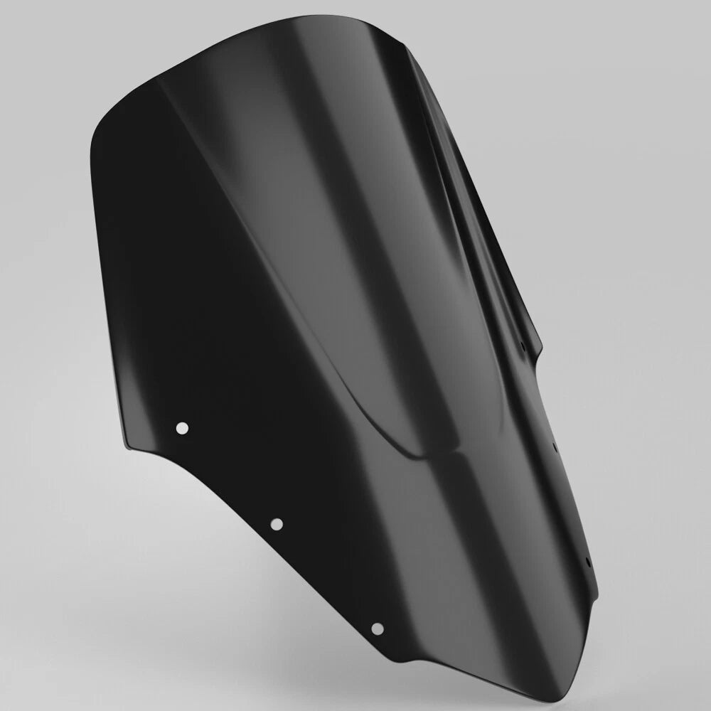 Double Bubble Windshield for Yamaha FZ1 FZ1S (2006–2015) Black U8