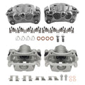 Front Rear Brake Calipers Assembly with Bracket for Toyota Highlander (2010–2013)