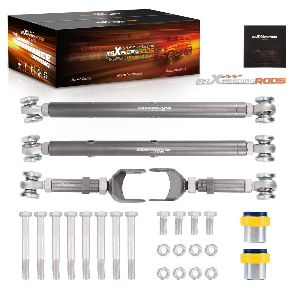 Upper Lower Rear Trailing Control Arms Kit for GM A-Body Chevelle (1967–1972)