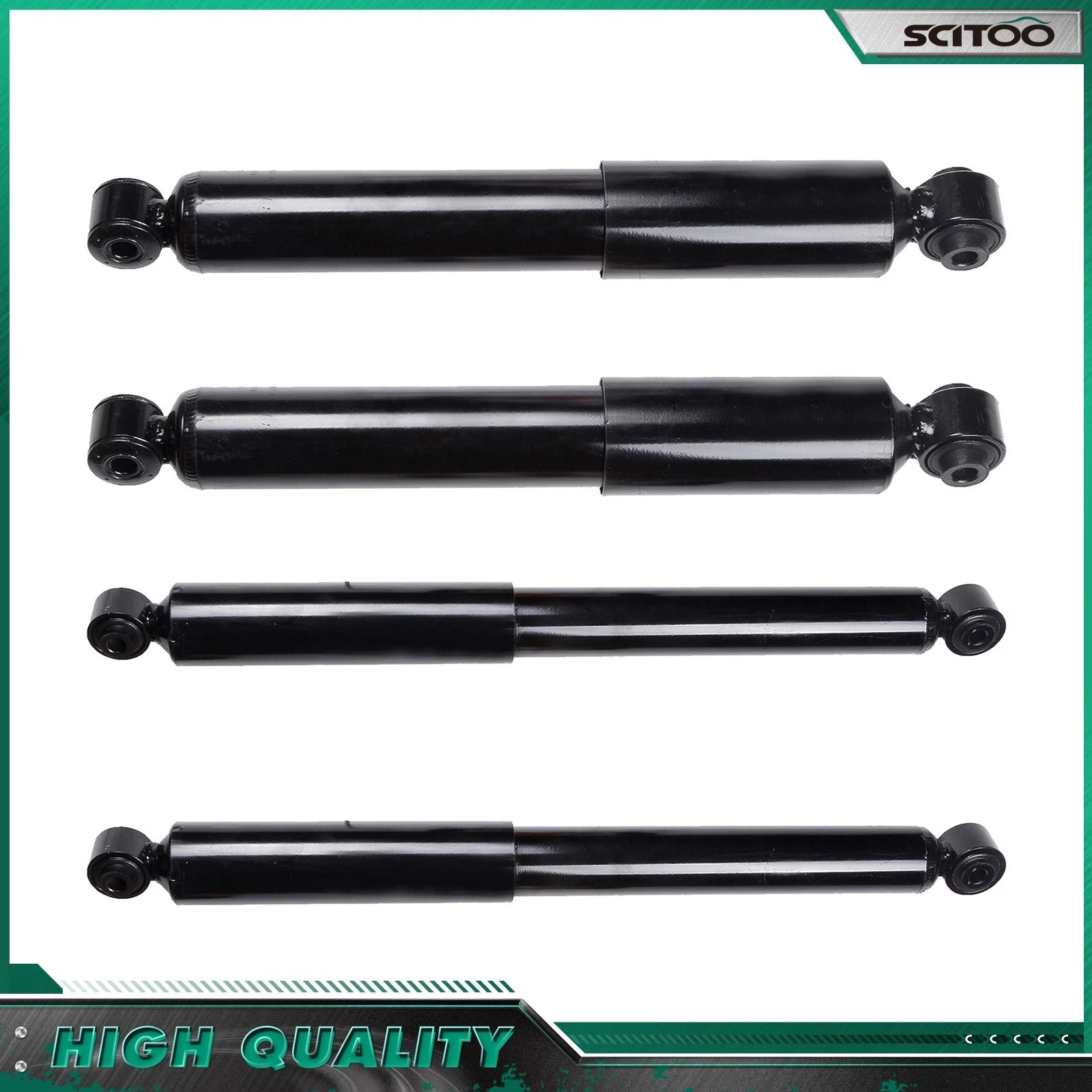 Front & Rear Full Set Shocks Struts for Chrysler Aspen (2007–2009)
