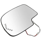 Heated Mirror Glass LH Driver Side for Chevy Cadillac GMC (US EXV)