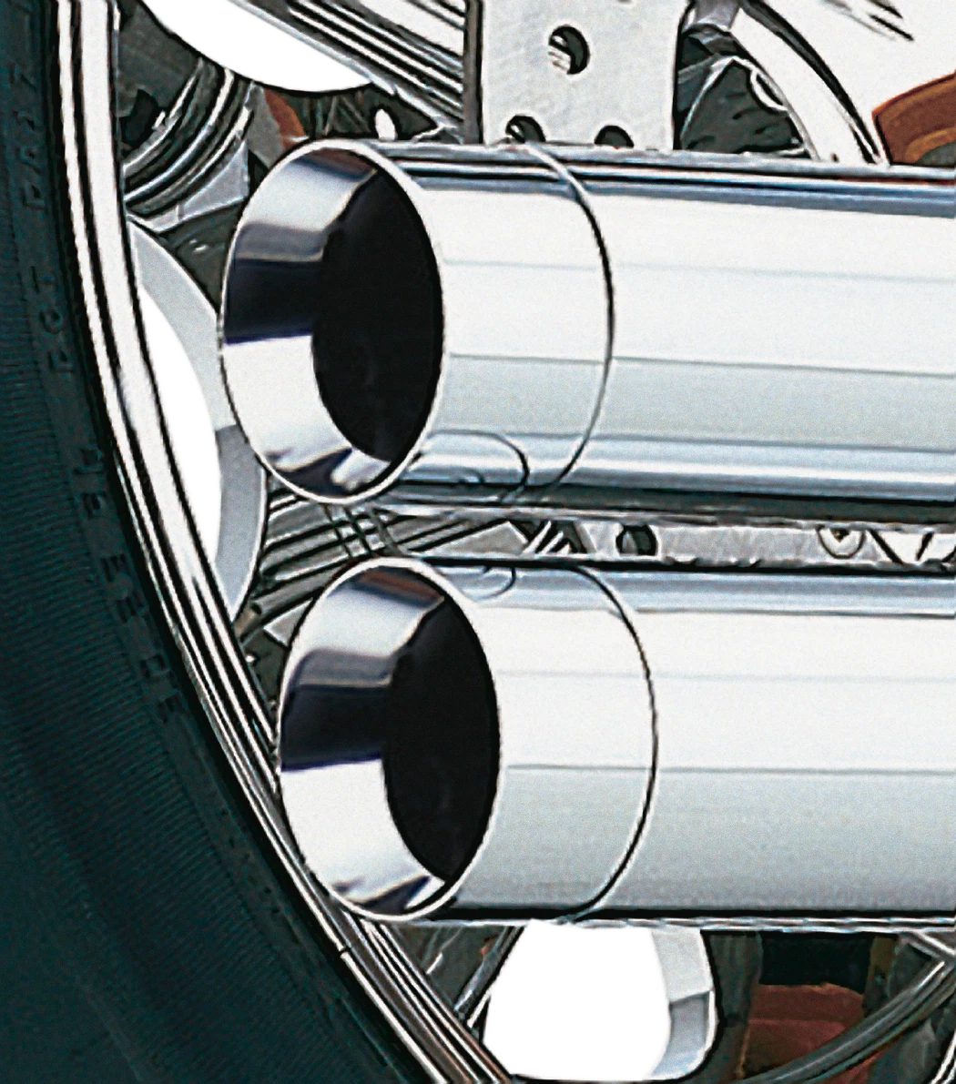 Cobra Speedster Long Exhaust 6950T for Harley Softail (1986–2006)
