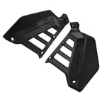 Left + Right Radiator Shrouds for Honda ATC250R (1985–1986) Black Plastic Guards
