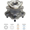 Wheel Hubs for Infiniti M35 (2006–2008) Front & Rear with Bearing AWD