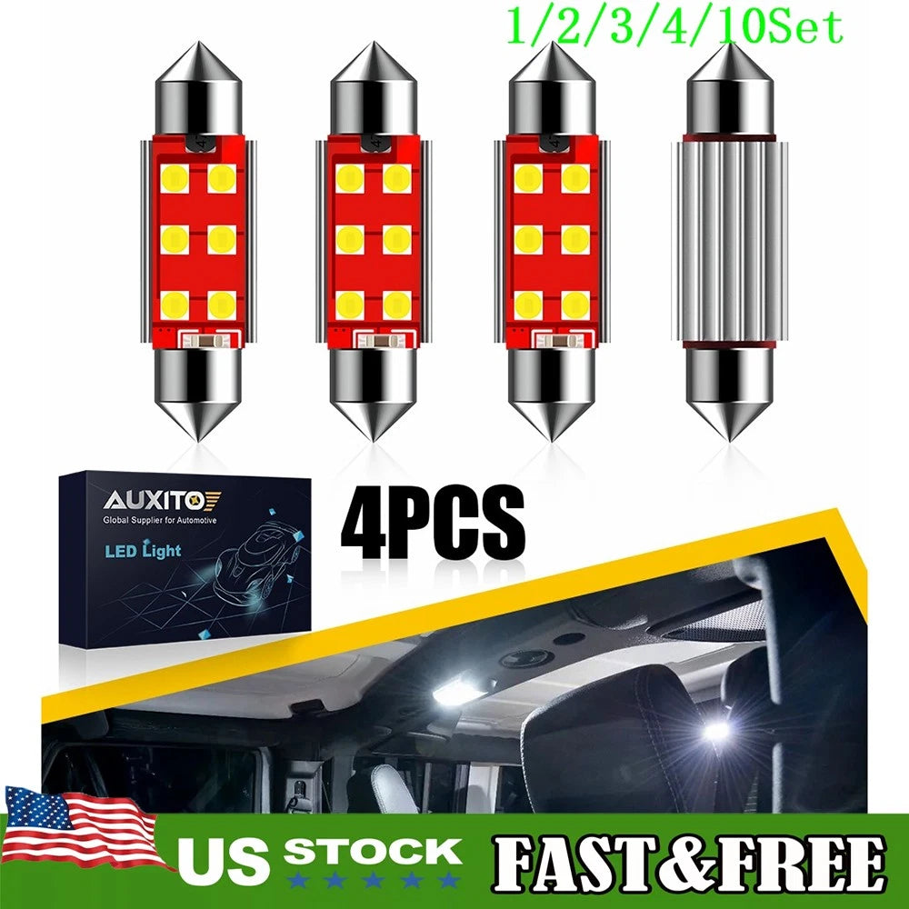 LED Dome Ceiling Light Bulb for Chevy (42MM 578 212-2)