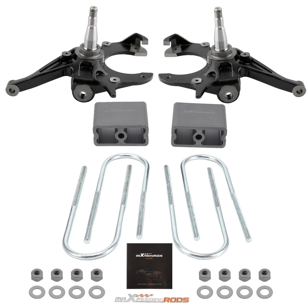 2" Front 4" Rear Suspension Lowering Kit for Chevrolet S10 (1982–2004)
