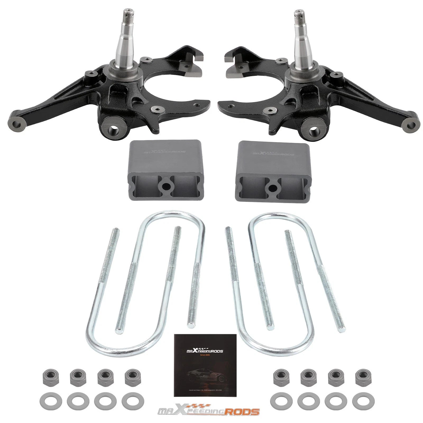 2" Front 4" Rear Suspension Lowering Kit for Chevrolet S10 (1982–2004)