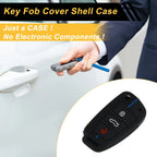 Silicone Car Key Case for Audi A1, A3 (8P, 8V, S3) - Black Blue